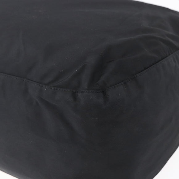 PRADA Shoulder Bag Nylon Black Silver Auth bs31018