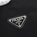 PRADA Shoulder Bag Nylon Black Silver Auth bs31018-17