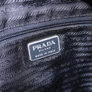 PRADA Shoulder Bag Nylon Black Silver Auth bs31018-18