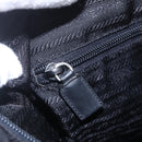 PRADA Shoulder Bag Nylon Black Silver Auth bs31018-19