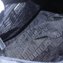 PRADA Shoulder Bag Nylon Black Silver Auth bs31018-11