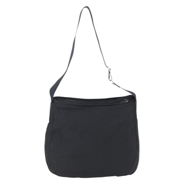 PRADA Shoulder Bag Nylon Black Silver Auth bs31018 - 0