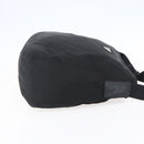 PRADA Shoulder Bag Nylon Black Silver Auth bs31018-4