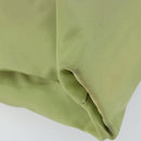 PRADA Tote Bag Nylon Khaki Silver Auth bs31019-11