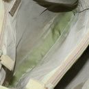 PRADA Tote Bag Nylon Khaki Silver Auth bs31019-17