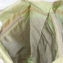 PRADA Tote Bag Nylon Khaki Silver Auth bs31019-18