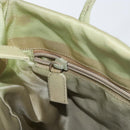PRADA Tote Bag Nylon Khaki Silver Auth bs31019-20