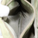 PRADA Tote Bag Nylon Khaki Silver Auth bs31019-23