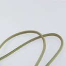 PRADA Tote Bag Nylon Khaki Silver Auth bs31019-8