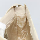 PRADA Shoulder Bag Nylon Leather Beige Auth bs31020-18