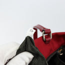 PRADA Tote Bag Nylon Red Silver Auth bs31021-11