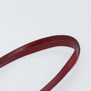 PRADA Tote Bag Nylon Red Silver Auth bs31021-8