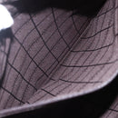 CELINE C Macadam Canvas Shoulder Bag Suede Beige Gold Auth bs31022-11