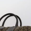 CELINE C Sulky Boston Bag Canvas Brown Gold Auth bs31027-8