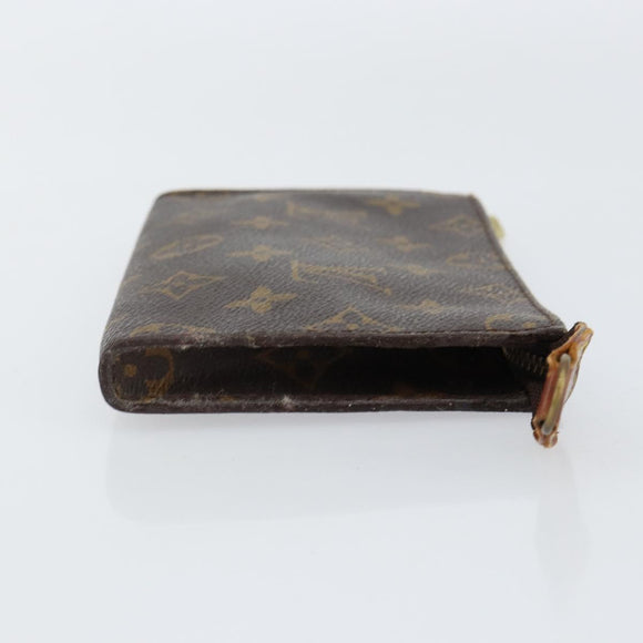 LOUIS VUITTON Monogram Bucket PM Accessory Pouch LV Auth bs31029