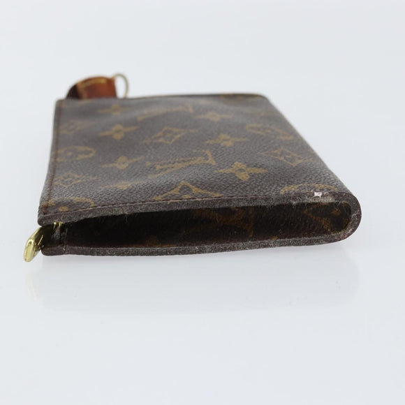 LOUIS VUITTON Monogram Bucket PM Accessory Pouch LV Auth bs31029