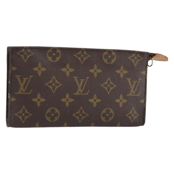 LOUIS VUITTON Monogram Bucket GM Accessory Pouch LV Auth bs31030