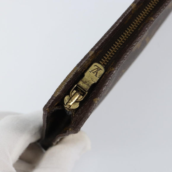 LOUIS VUITTON Monogram Bucket GM Accessory Pouch LV Auth bs31030