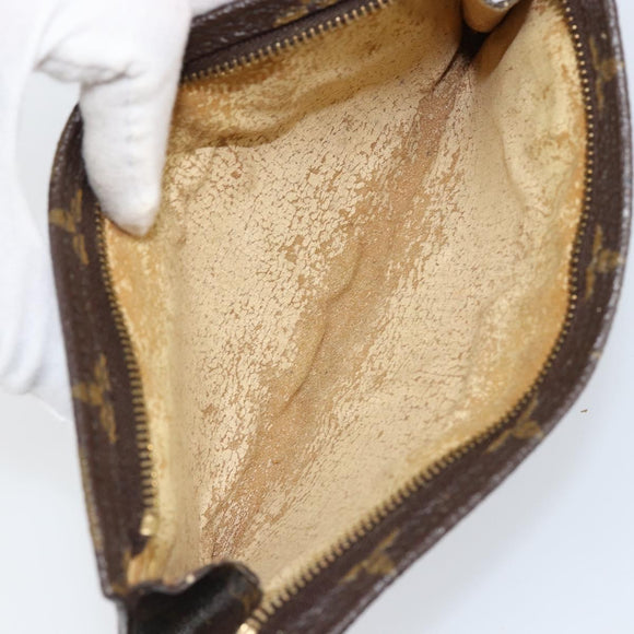 LOUIS VUITTON Monogram Bucket GM Accessory Pouch LV Auth bs31030