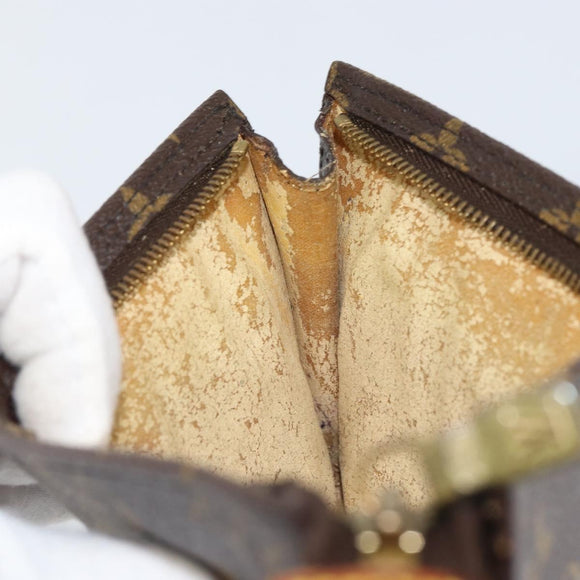 LOUIS VUITTON Monogram Bucket GM Accessory Pouch LV Auth bs31030