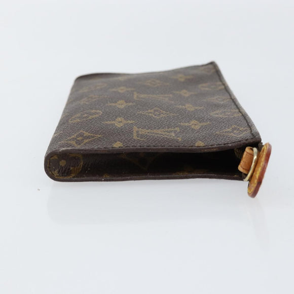 LOUIS VUITTON Monogram Bucket GM Accessory Pouch LV Auth bs31030
