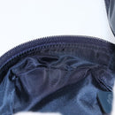 Christian Dior Trotter Canvas Saddle Pouch Navy Gold Auth bs31031-18