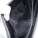 CHANEL COCO Mark Long Wallet Caviar Skin Black Silver CC Auth bs31033-17