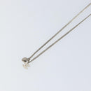 CHANEL Necklace metal Silver CC Auth bs31035-9