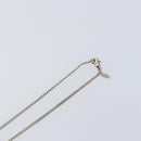 CHANEL Necklace metal Silver CC Auth bs31035-13