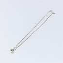 CHANEL Necklace metal Silver CC Auth bs31035-7