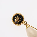 CHANEL Brooch metal Gold Tone CC Auth bs31036-3