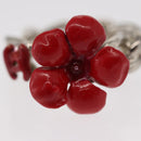 CHANEL Ring metal Silver CC Auth bs31037-6