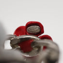 CHANEL Ring metal Silver CC Auth bs31037-8