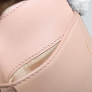 Christian Dior Saddle Lotus Wallet Leather Beige Gold Auth bs31038-12