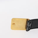 Christian Dior Trotter Canvas Belt 35.4"" Black Auth bs31040-6