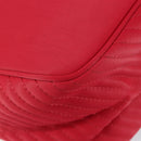 SAINT LAURENT Shoulder Bag Nylon Red Auth bs31041-14