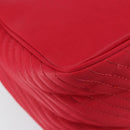 SAINT LAURENT Shoulder Bag Nylon Red Auth bs31041-16