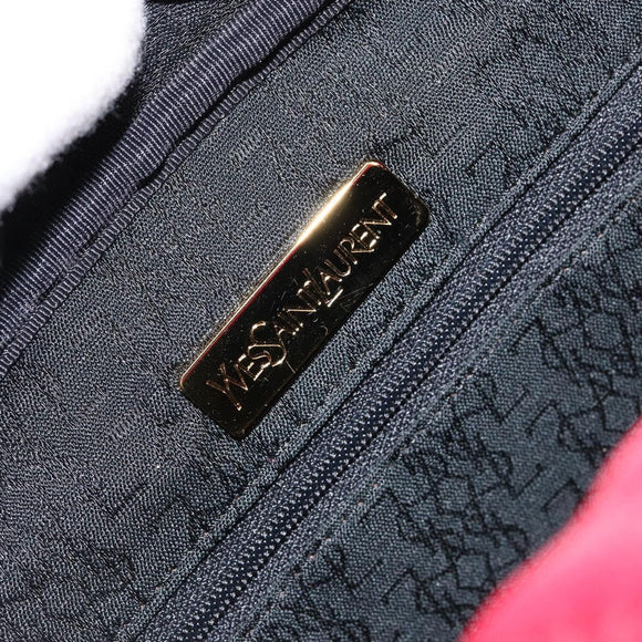 SAINT LAURENT Shoulder Bag Nylon Red Auth bs31041