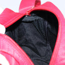 SAINT LAURENT Shoulder Bag Nylon Red Auth bs31041-17
