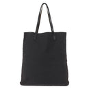 FENDI Zucca Canvas Tote Bag Black Brown Auth bs31042-2