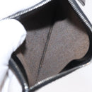 FENDI Zucca Canvas Tote Bag Black Brown Auth bs31042-20