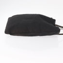 FENDI Zucca Canvas Tote Bag Black Brown Auth bs31042-4