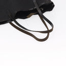 FENDI Zucca Canvas Tote Bag Black Brown Auth bs31042-8