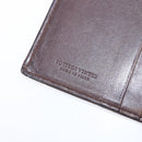BOTTEGA VENETA INTRECCIATO Day Planner Cover Leather Brown Auth bs31043-17