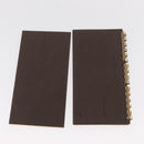 BOTTEGA VENETA INTRECCIATO Day Planner Cover Leather Brown Auth bs31043-18