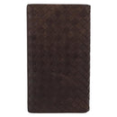 BOTTEGA VENETA INTRECCIATO Day Planner Cover Leather Brown Auth bs31043-2