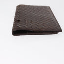 BOTTEGA VENETA INTRECCIATO Day Planner Cover Leather Brown Auth bs31043-6