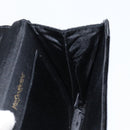 SAINT LAURENT Shoulder Bag Velor Black Gold Auth bs31045-17