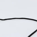 SAINT LAURENT Shoulder Bag Velor Black Gold Auth bs31045-8