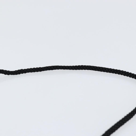 SAINT LAURENT Shoulder Bag Velor Black Gold Auth bs31045